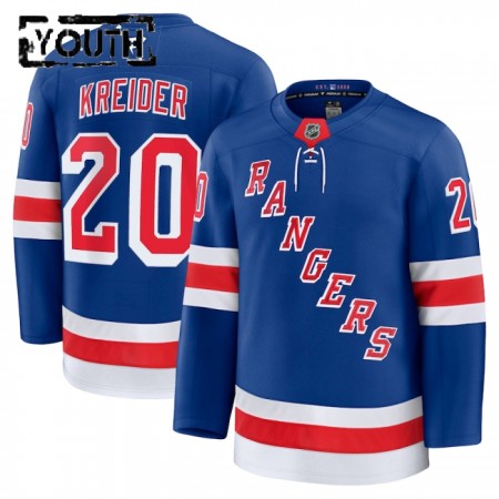 New York Rangers tröja Fanatics Premium Chris Kreider 2024-25 Blå Hemma - NHL Tröjor Barn New York Rangers tröja Fanatics Premium Chris Kreider 2024-25 Blå Hemma - NHL Tröjor Barn
